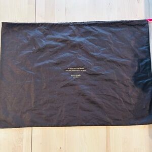 Kate Spade Dust Bag | "She Tucked Her Coral Lipstick Away" Quote